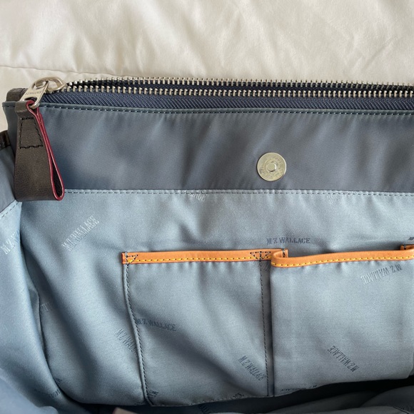 MZ Wallace Madison Shopper in Slate Blue - Picture 7 of 9